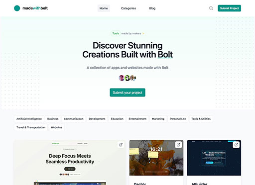 Made with Bolt